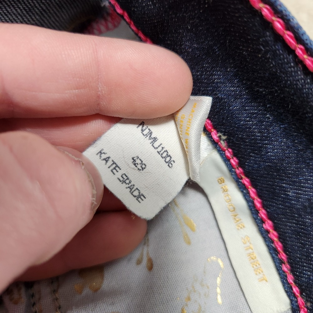 Kate Spade Dark Blue Skinny Jeans - Picture 9 of 12